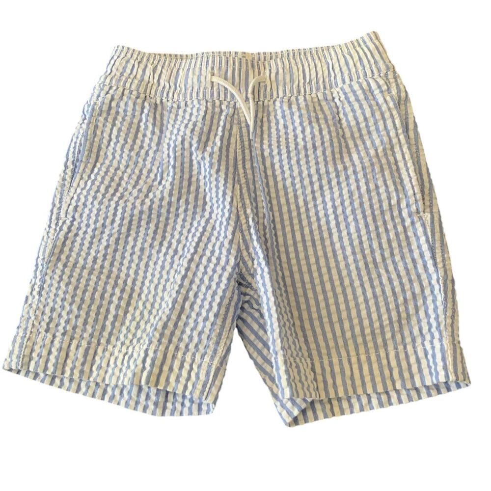 Crewcuts Boys Seersucker bathing‎ suit size 5